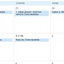 Přidejte si svátky do kalendáře v Outlooku
